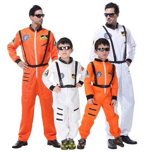 Costume d'Halloween pour garçons, livraison gratuite, vêtements d'astronaute, costume de cosplay pour pilotes, 2020